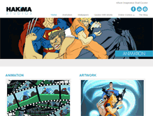 Tablet Screenshot of hakimastudios.com